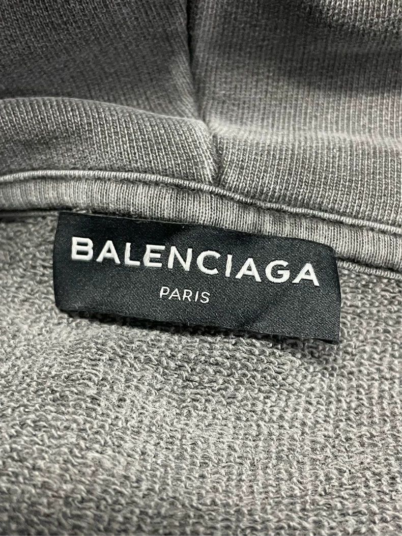 Balenciaga Balenciaga Washed Night Scene Hoodie - dmc Size US S / EU 44-46 / 1 - 4 Thumbnail