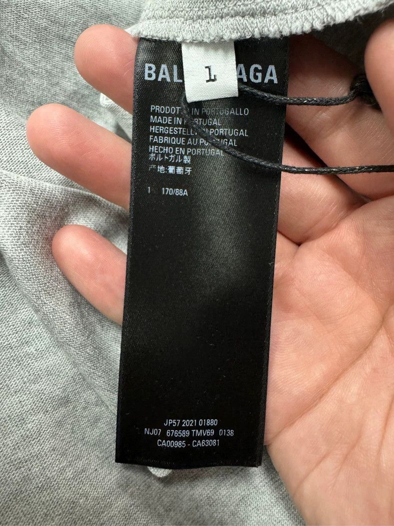 Balenciaga Balenciaga Beijing Print Grey Short Sleeve - dmc Size US S / EU 44-46 / 1 - 4 Thumbnail