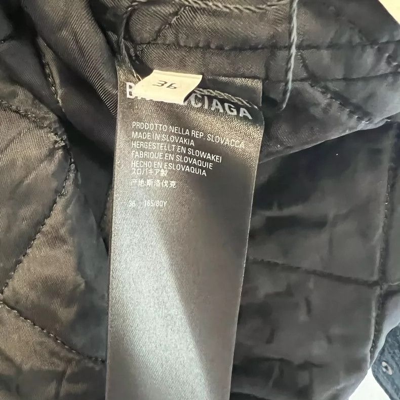 Balenciaga Balenciaga Checked Cotton Shirt Jacket - dmc Size US XS / EU 42 / 0 - 6 Thumbnail