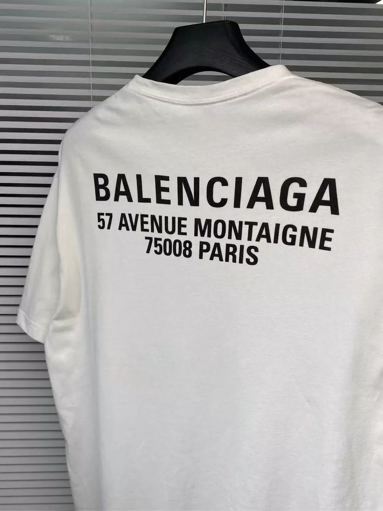 Balenciaga Logo Short Sleeve T-shirt - dmc