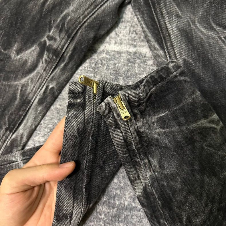 Fear of God Fear of God Black Water Ripple Denim - dmc Size US 29 - 7 Thumbnail