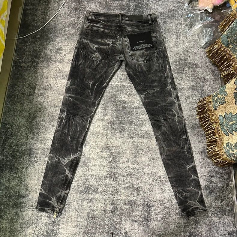 Fear of God Fear of God Black Water Ripple Denim - dmc Size US 29 - 8 Thumbnail