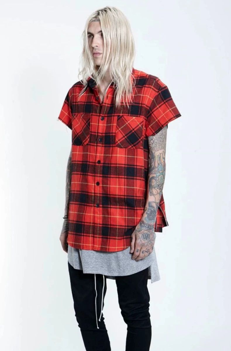 Fear of God Fear of God 3rd Collection Flannel Vest - dmc Size US M / EU 48-50 / 2 - 7 Thumbnail