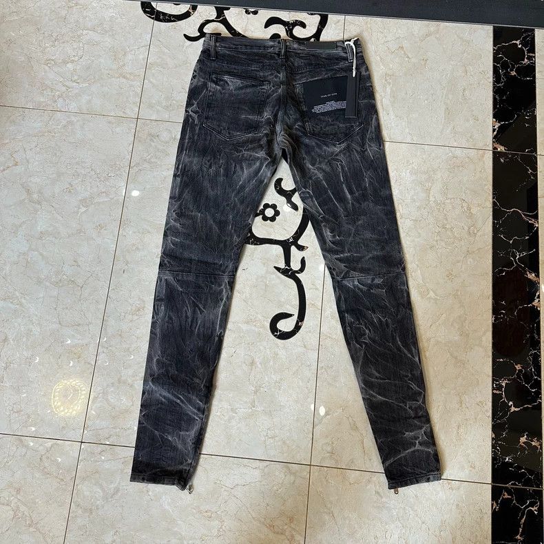 Fear of God Fear of God Black Water Ripple Denim - dmc Size US 32 / EU 48 - 7 Thumbnail