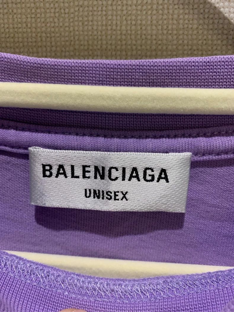 Balenciaga Balenciaga Logo Print Short Sleeve T-shirt - dmc Size US M / EU 48-50 / 2 - 3 Thumbnail