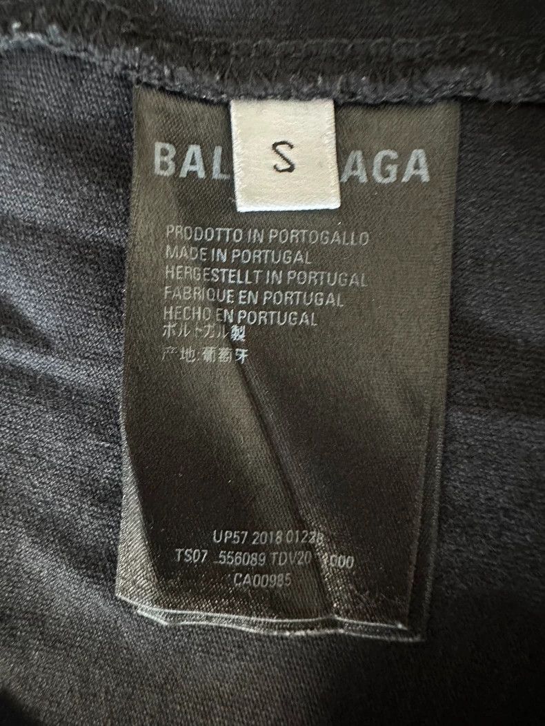 Balenciaga Balenciaga Black Techno Embroidered T-shirt - dmc Size US S / EU 44-46 / 1 - 5 Thumbnail