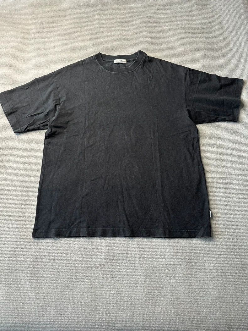 Balenciaga Balenciaga Black Techno Embroidered T-shirt - dmc Size US S / EU 44-46 / 1 - 2 Thumbnail