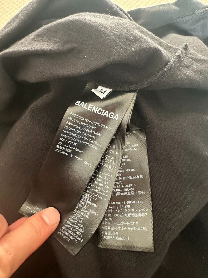 Balenciaga Balenciaga Graffiti Letter Short Sleeve Tee - dmc Size US M / EU 48-50 / 2 - 9 Thumbnail