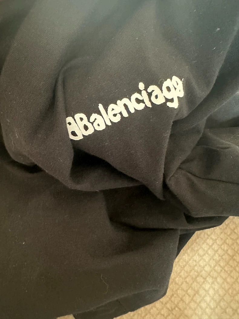 Balenciaga Balenciaga Graffiti Letter Short Sleeve Tee - dmc Size US M / EU 48-50 / 2 - 7 Thumbnail