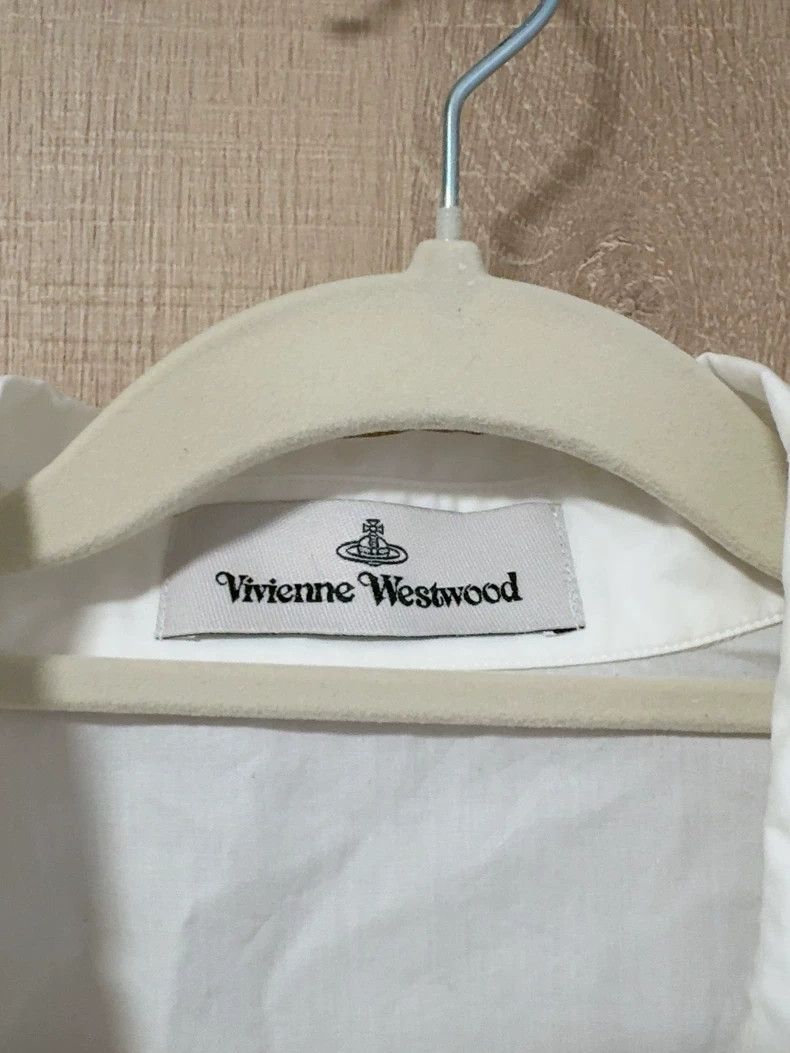 Vivienne Westwood Vivienne Westwood White Short Sleeve Shirt - dmc Size US M / EU 48-50 / 2 - 4 Thumbnail