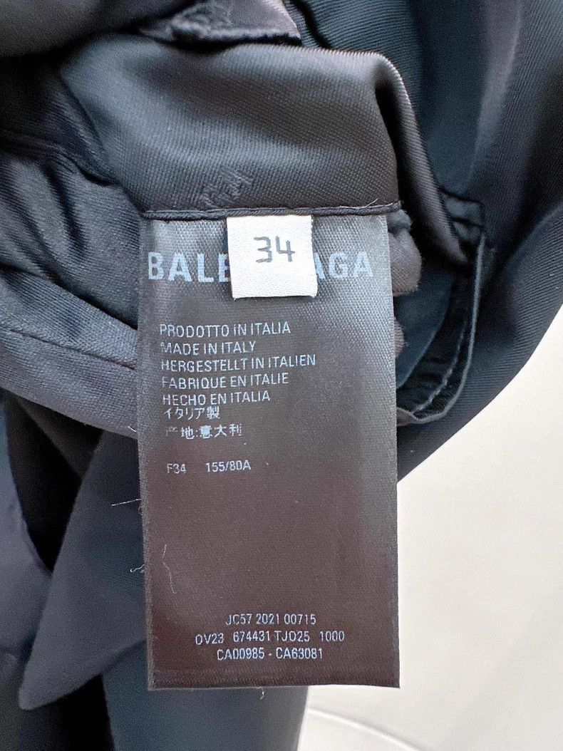 Balenciaga Balenciaga Black Blazer Size 34 - dmc Size US XS / EU 42 / 0 - 4 Thumbnail
