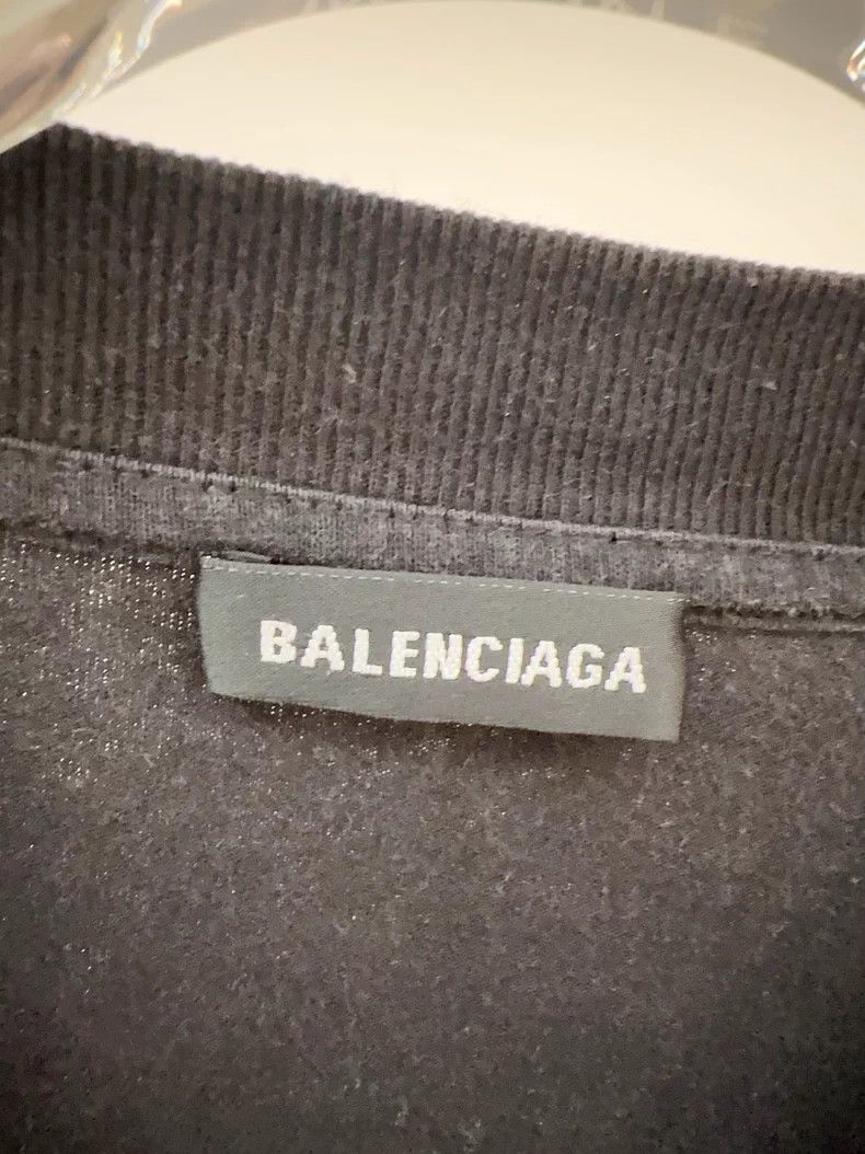 Balenciaga Balenciaga Black Wheat Ear T-shirt S - dmc Size US S / EU 44-46 / 1 - 3 Thumbnail
