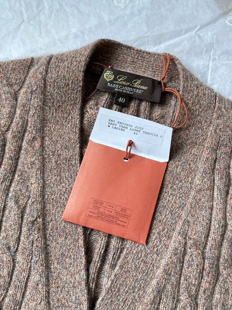 Loro Piana Loro Piana Women's Cashmere Cardigan - dmc Size US L / EU 52-54 / 3 - 3 Thumbnail