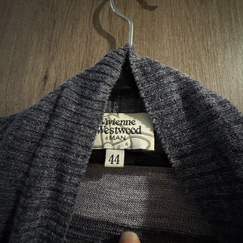 Vivienne Westwood Vivienne Westwood Wool Knit Asymmetric Cardigan - dmc Size US XS / EU 42 / 0 - 3 Thumbnail