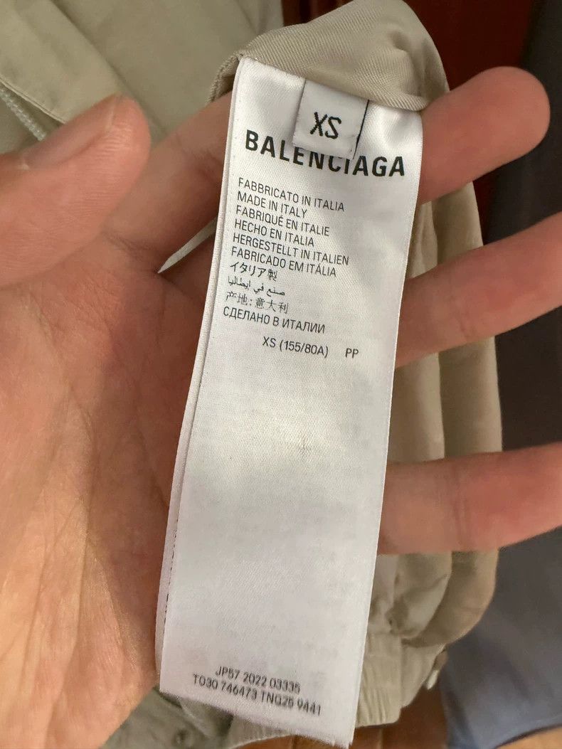 Balenciaga Balenciaga Minimal Windproof Sports Jacket - dmc Size US XS / EU 42 / 0 - 7 Thumbnail