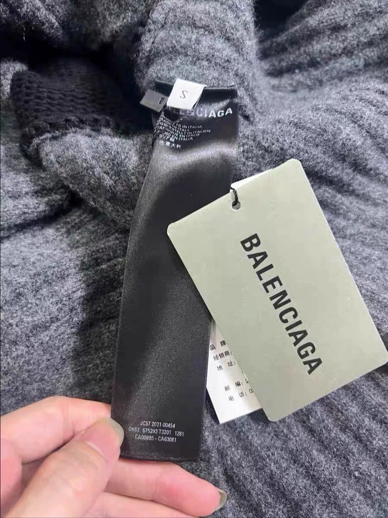 Balenciaga Balenciaga Printed Logo Sweater S - dmc Size US S / EU 44-46 / 1 - 4 Thumbnail