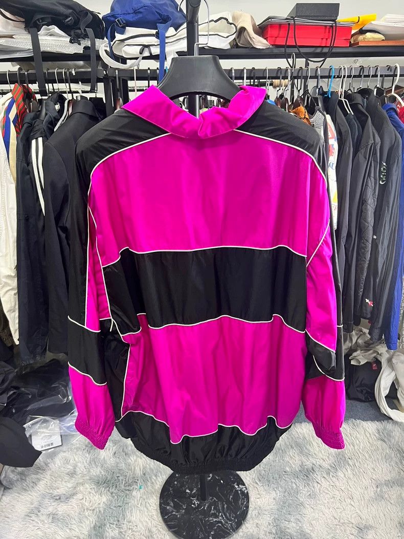 Balenciaga Balenciaga Pink Windbreaker Jacket - dmc Size US XS / EU 42 / 0 - 2 Thumbnail