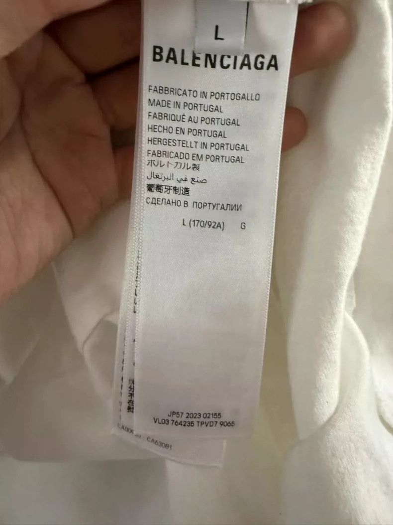 Balenciaga Balenciaga 3B Embroidery Logo Short Sleeve - dmc Size US L / EU 52-54 / 3 - 4 Thumbnail