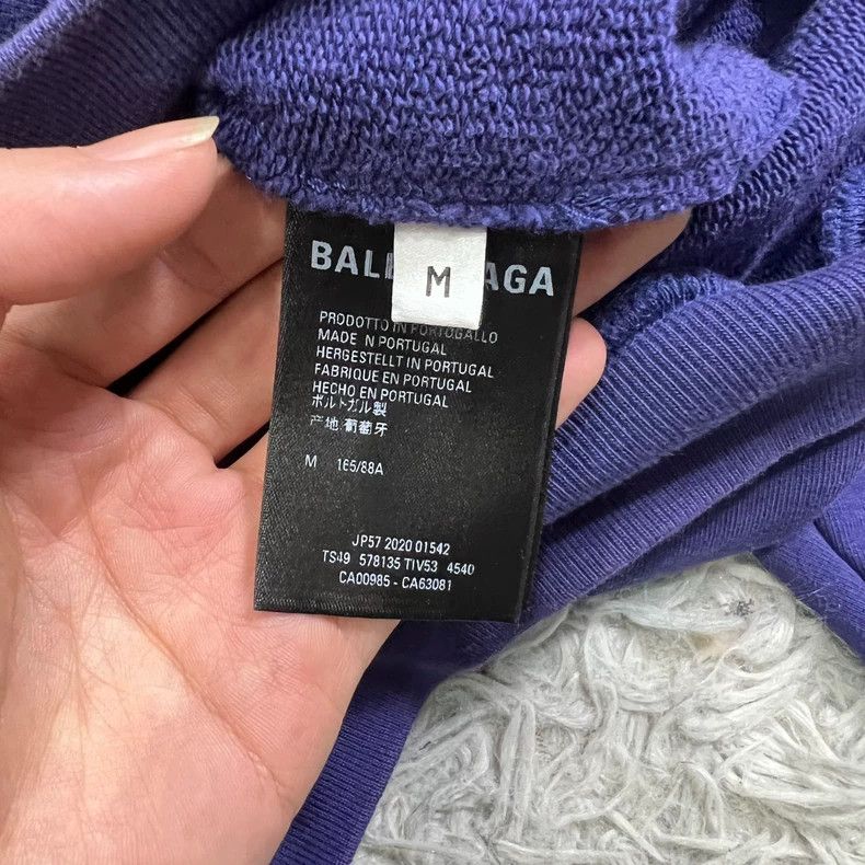 Balenciaga Balenciaga Wave Print Sweatshirt - dmc Size US M / EU 48-50 / 2 - 4 Thumbnail