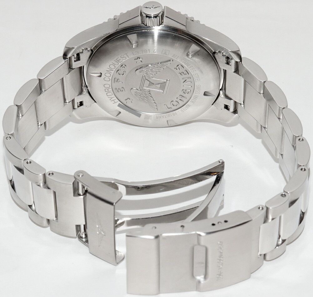 Longines Longines Longines HydroConquest Stainless Steel Metal Automatic L3.781.4.76.6 DUTY FREE for USA Size ONE SIZE - 2 Thumbnail