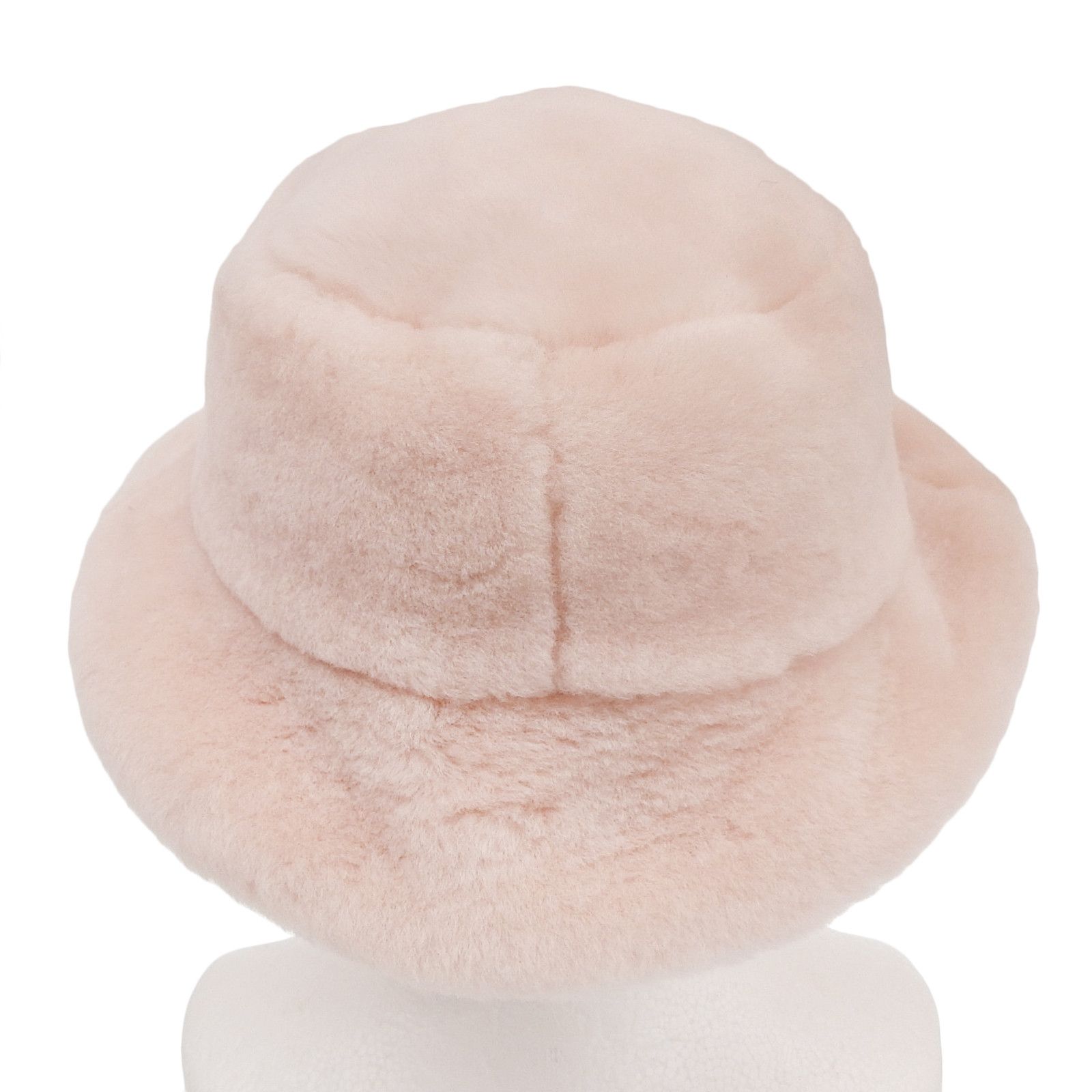 Miu Miu Miu Miu MIUMIU Mouton Shearling Bucket Hat Natural Material Hats 5HC196 DUTY FREE for USA Size ONE SIZE - 4 Thumbnail