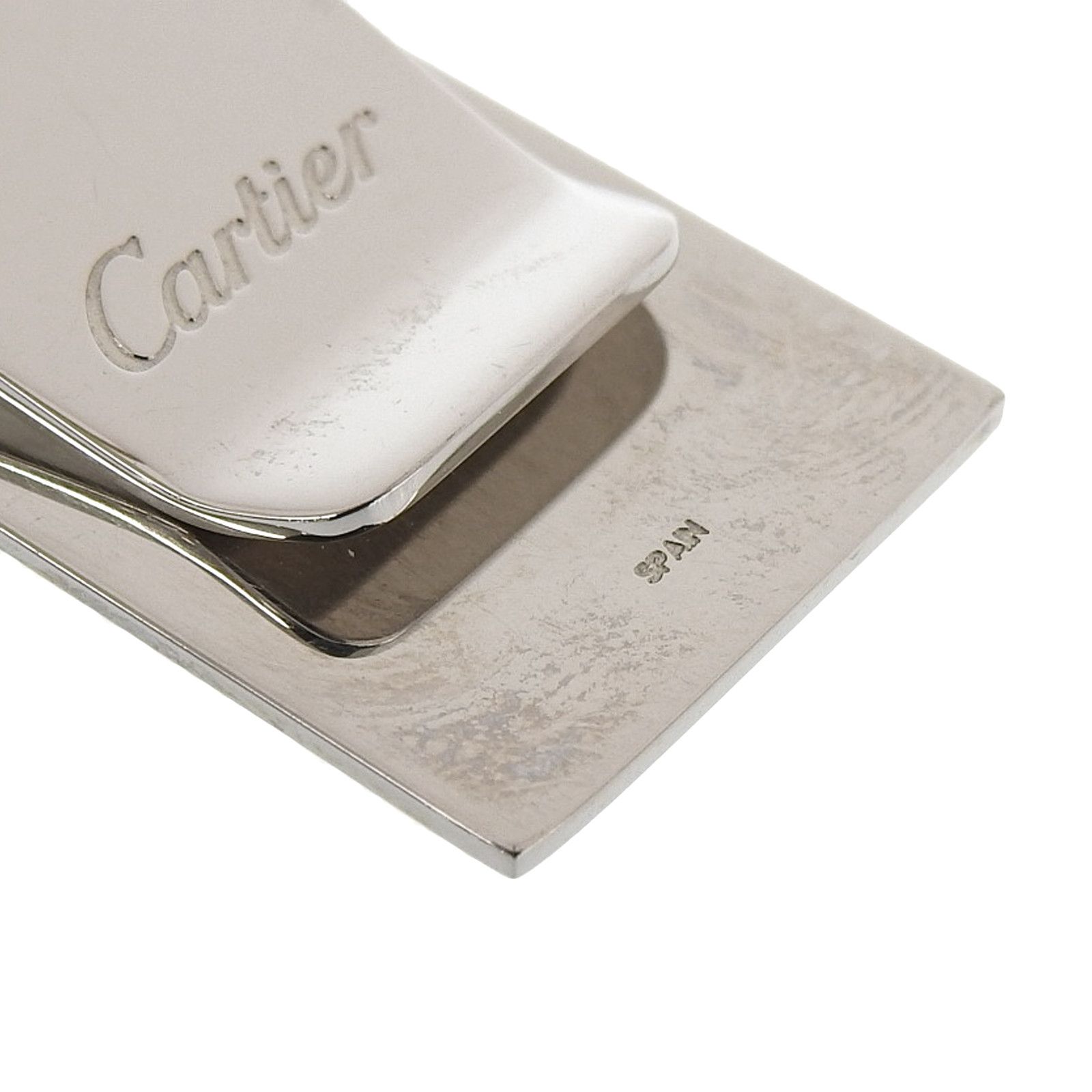 Cartier Cartier Cartier C Decor Money Clip Silver Metal Bill Clip Metal Other DUTY FREE for USA Size ONE SIZE - 6 Thumbnail