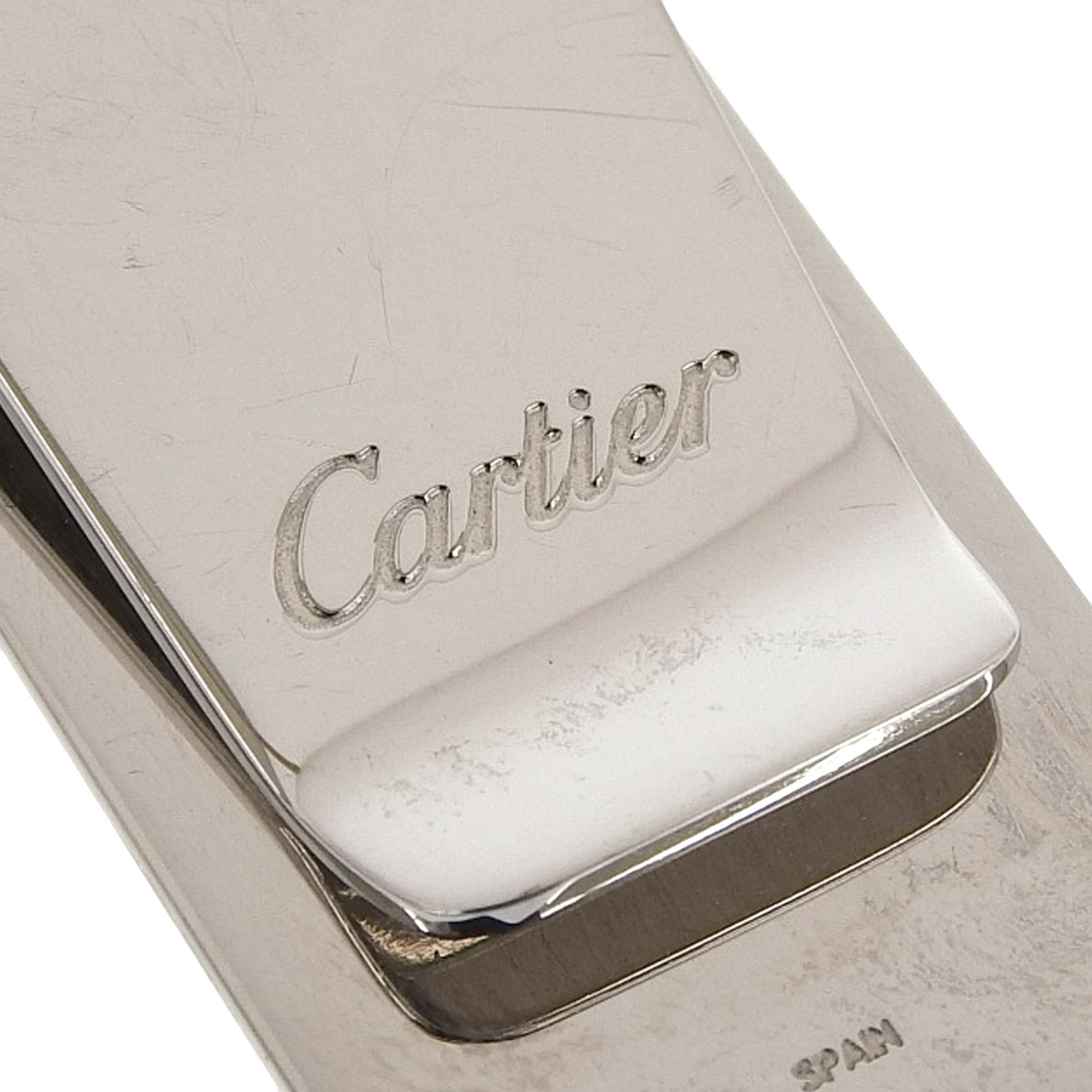 Cartier Cartier Cartier C Decor Money Clip Silver Metal Bill Clip Metal Other DUTY FREE for USA Size ONE SIZE - 8 Thumbnail