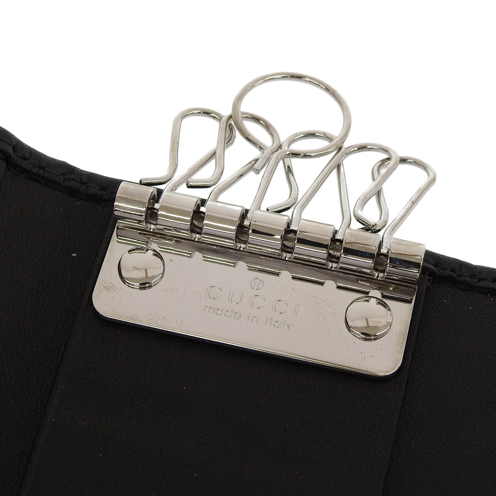 Gucci Gucci Gucci Guccissima Leather Key Holder Leather Key case 181680 DUTY FREE for USA Size ONE SIZE - 7 Thumbnail