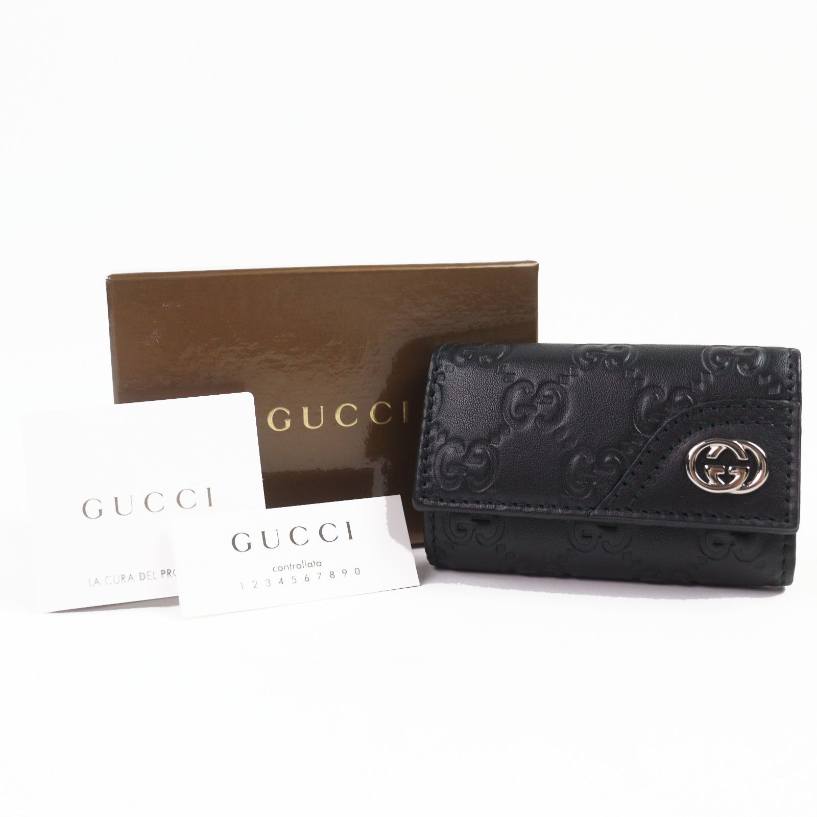 Gucci Gucci Gucci Guccissima Leather Key Holder Leather Key case 181680 DUTY FREE for USA Size ONE SIZE - 2 Thumbnail