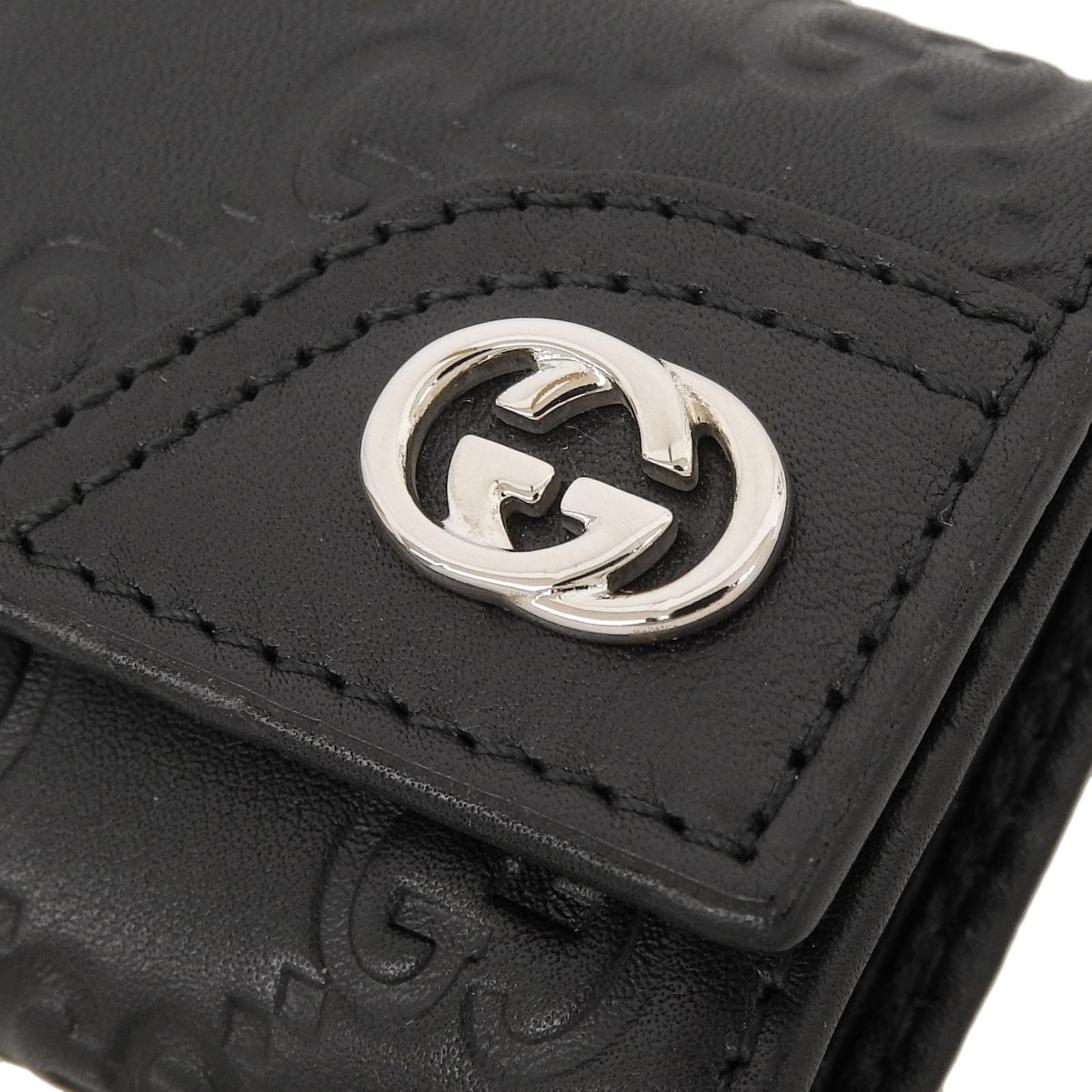 Gucci Gucci Gucci Guccissima Leather Key Holder Leather Key case 181680 DUTY FREE for USA Size ONE SIZE - 5 Thumbnail