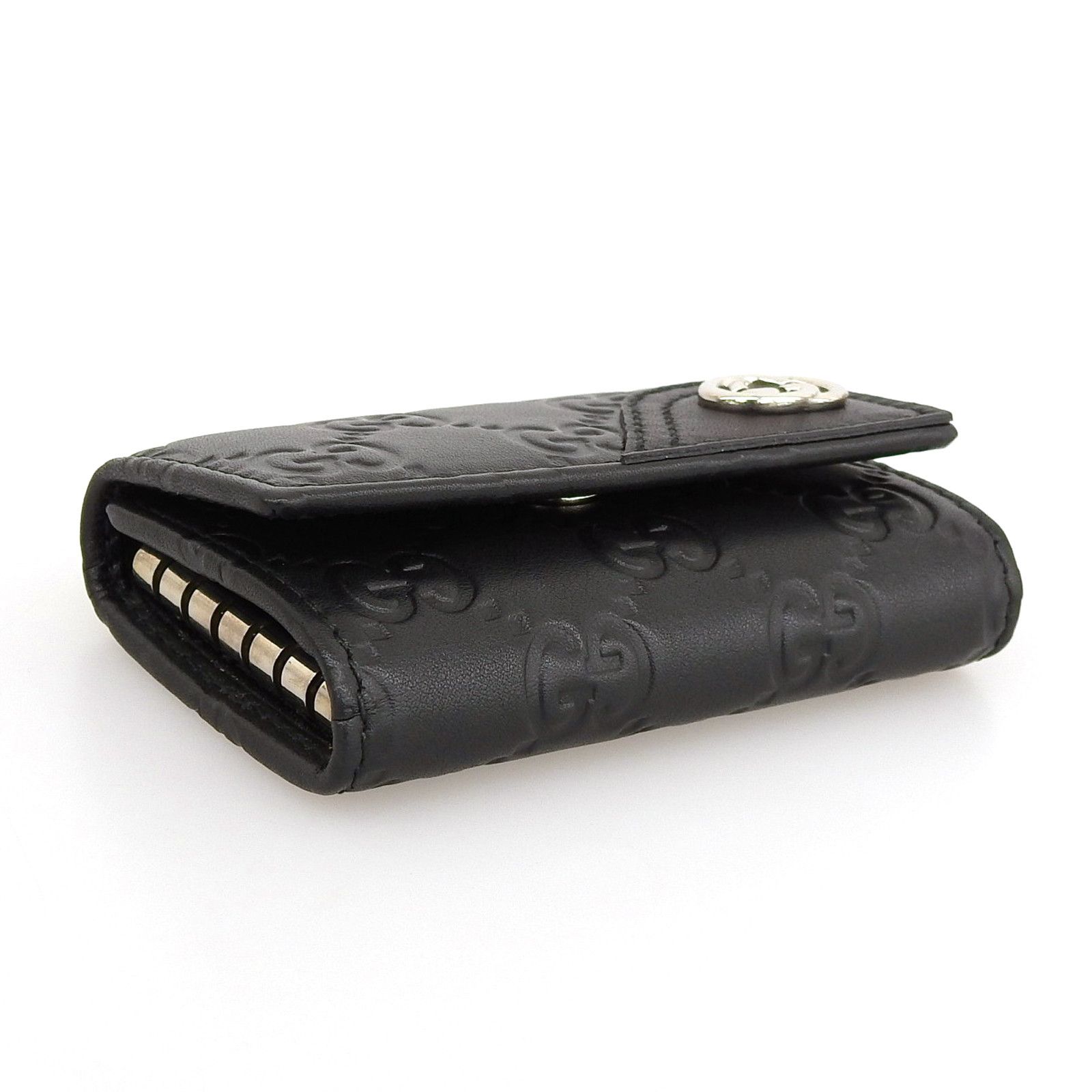Gucci Gucci Gucci Guccissima Leather Key Holder Leather Key case 181680 DUTY FREE for USA Size ONE SIZE - 4 Thumbnail