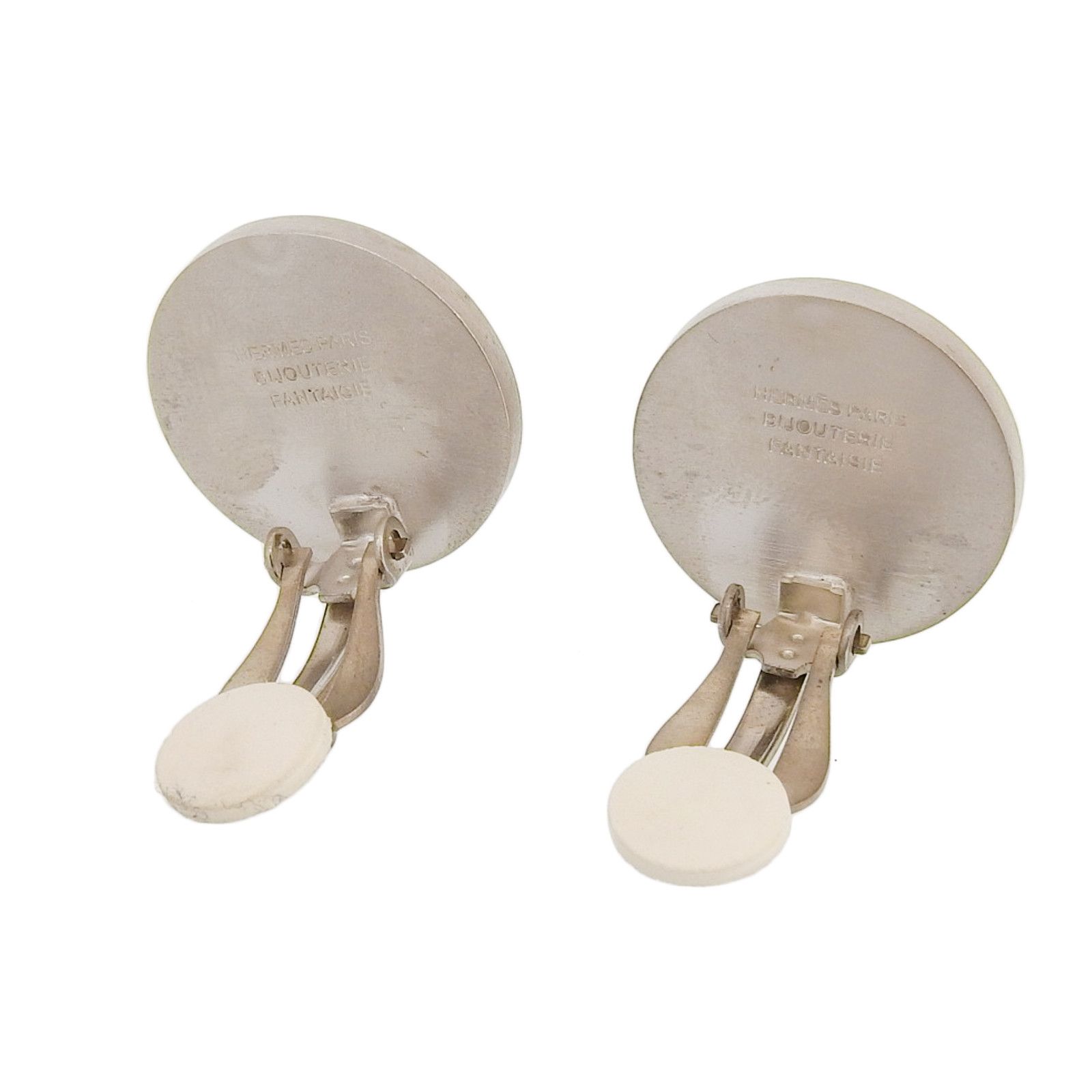 Hermes Hermes Hermes Shell Earrings Metal Earrings DUTY FREE for USA Size ONE SIZE - 4 Thumbnail