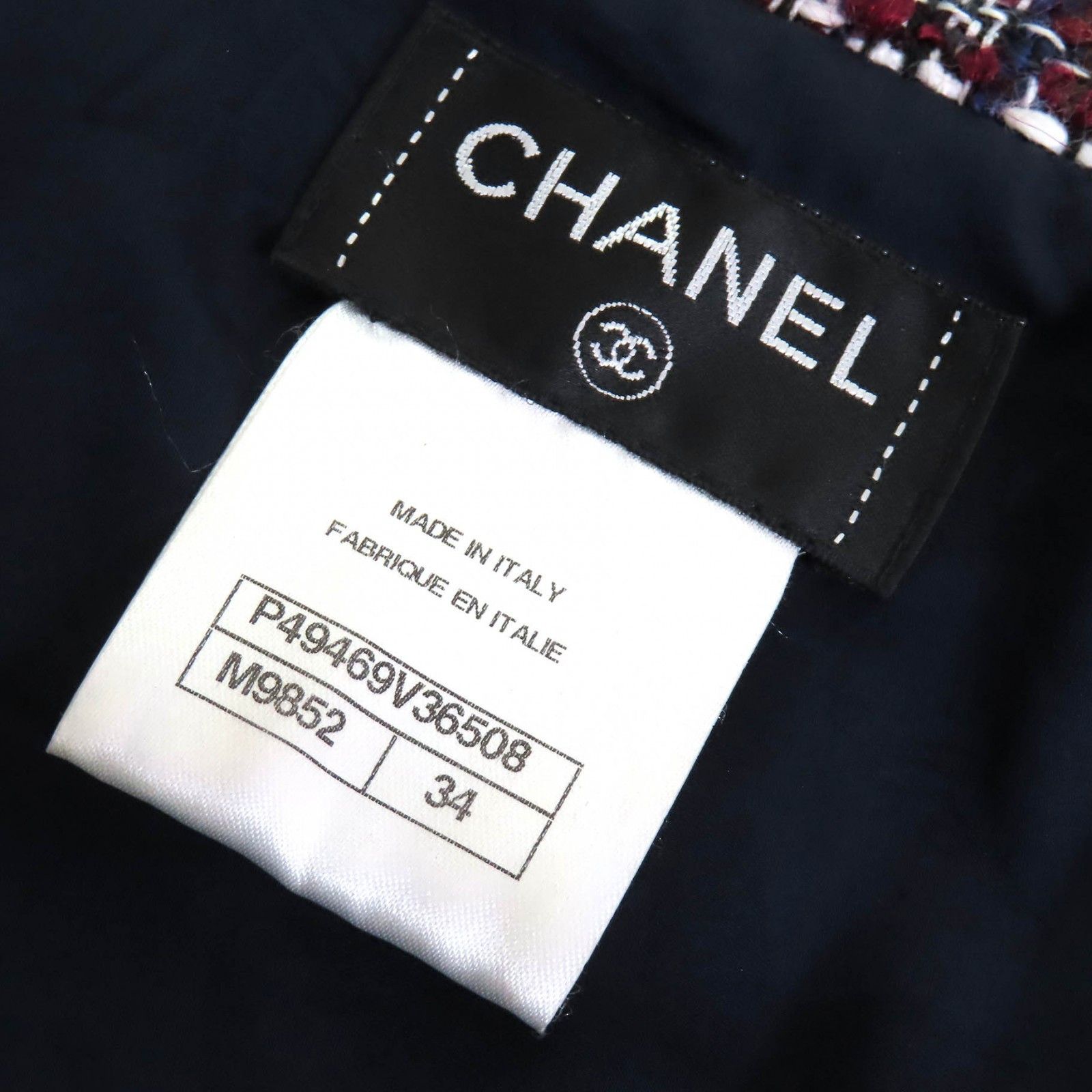 Chanel Chanel Chanel Dallas Mixed Tweed Jacket Others Outerwear P49469 DUTY FREE for USA Size ONE SIZE - 7 Thumbnail