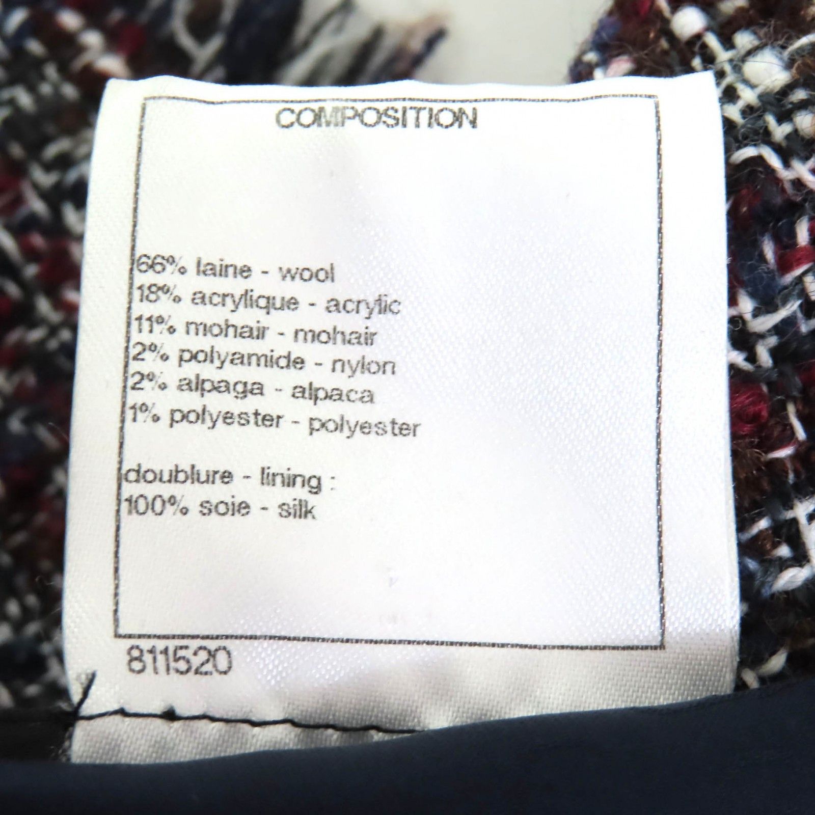 Chanel Chanel Chanel Dallas Mixed Tweed Jacket Others Outerwear P49469 DUTY FREE for USA Size ONE SIZE - 8 Thumbnail