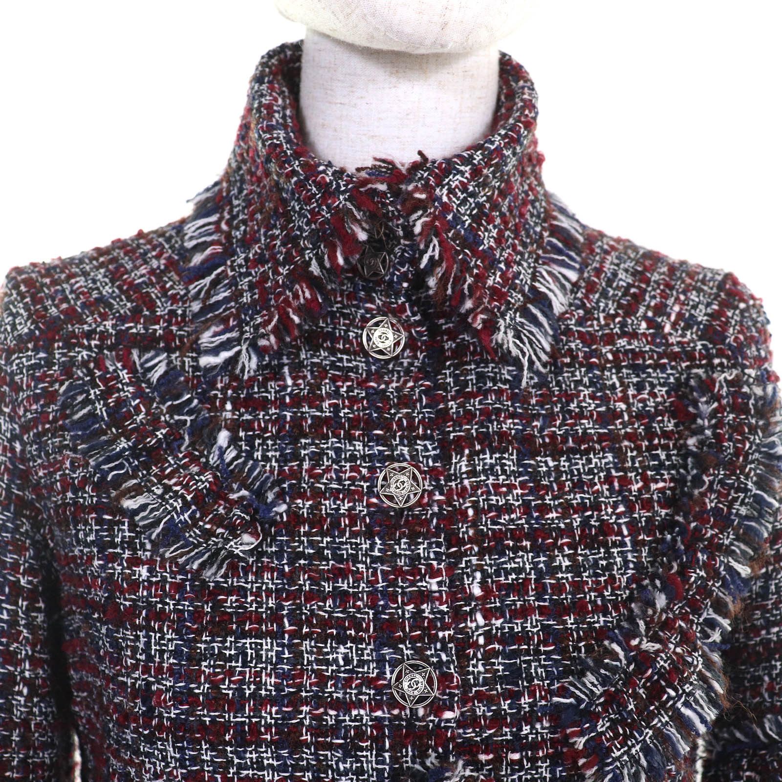 Chanel Chanel Chanel Dallas Mixed Tweed Jacket Others Outerwear P49469 DUTY FREE for USA Size ONE SIZE - 4 Thumbnail