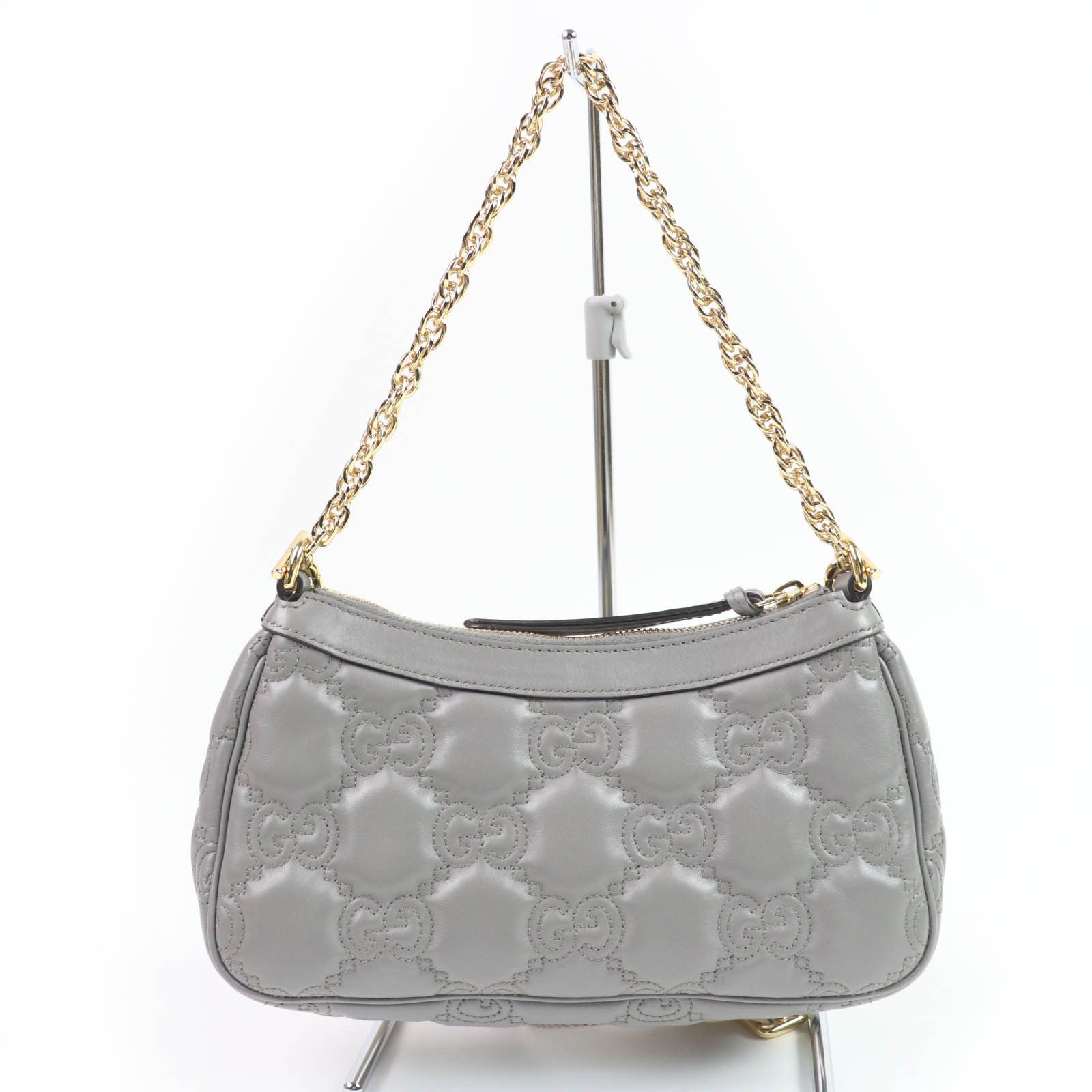 Gucci Gucci Gucci GG Matelasse Leather 2way Handbag Leather Shoulder Bag 735049 DUTY FREE for USA Size ONE SIZE - 3 Thumbnail