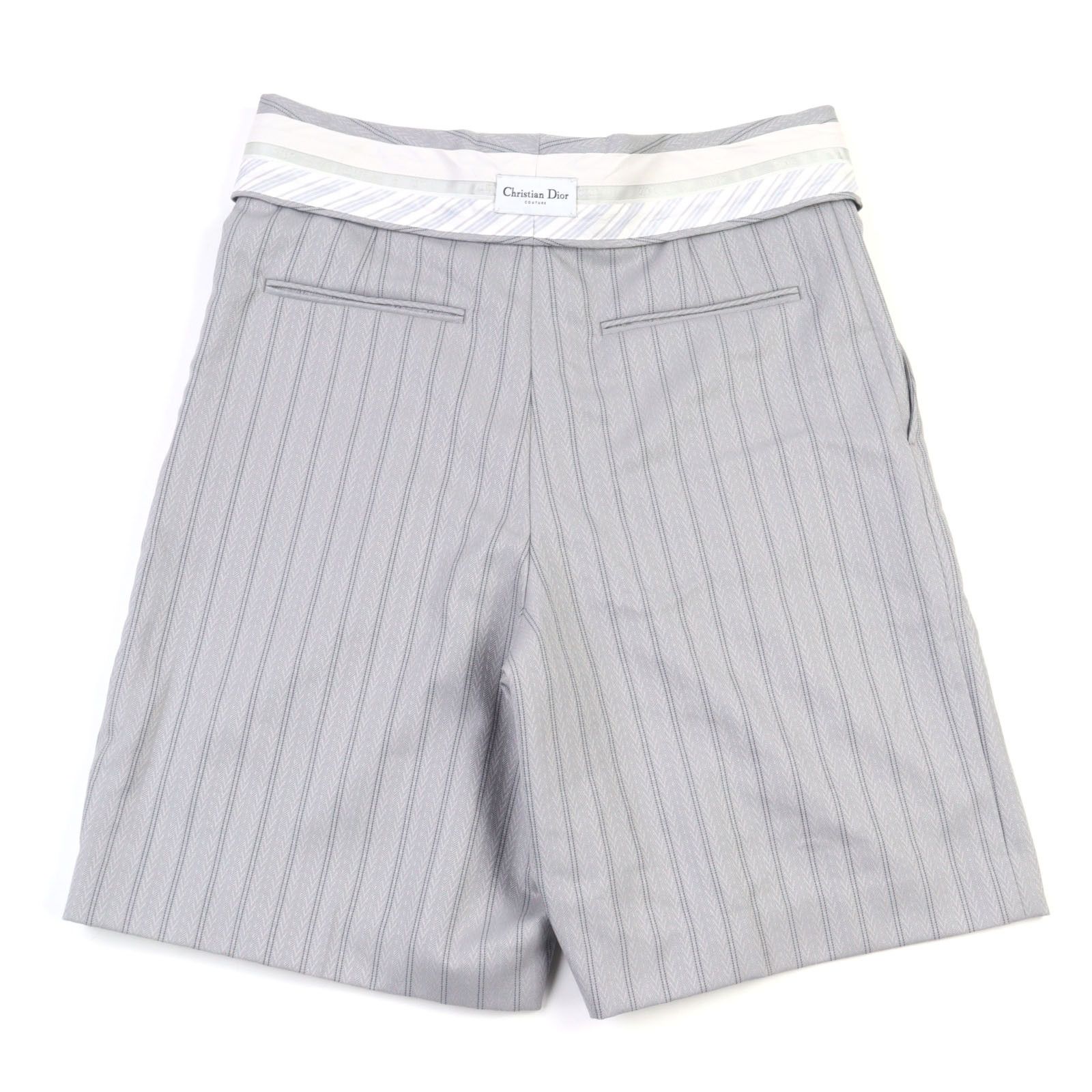 Dior Dior Dior Couture Jacquard High Waist Shorts Cotton Shorts 383C132A5718 DUTY FREE for USA Size ONE SIZE - 3 Thumbnail