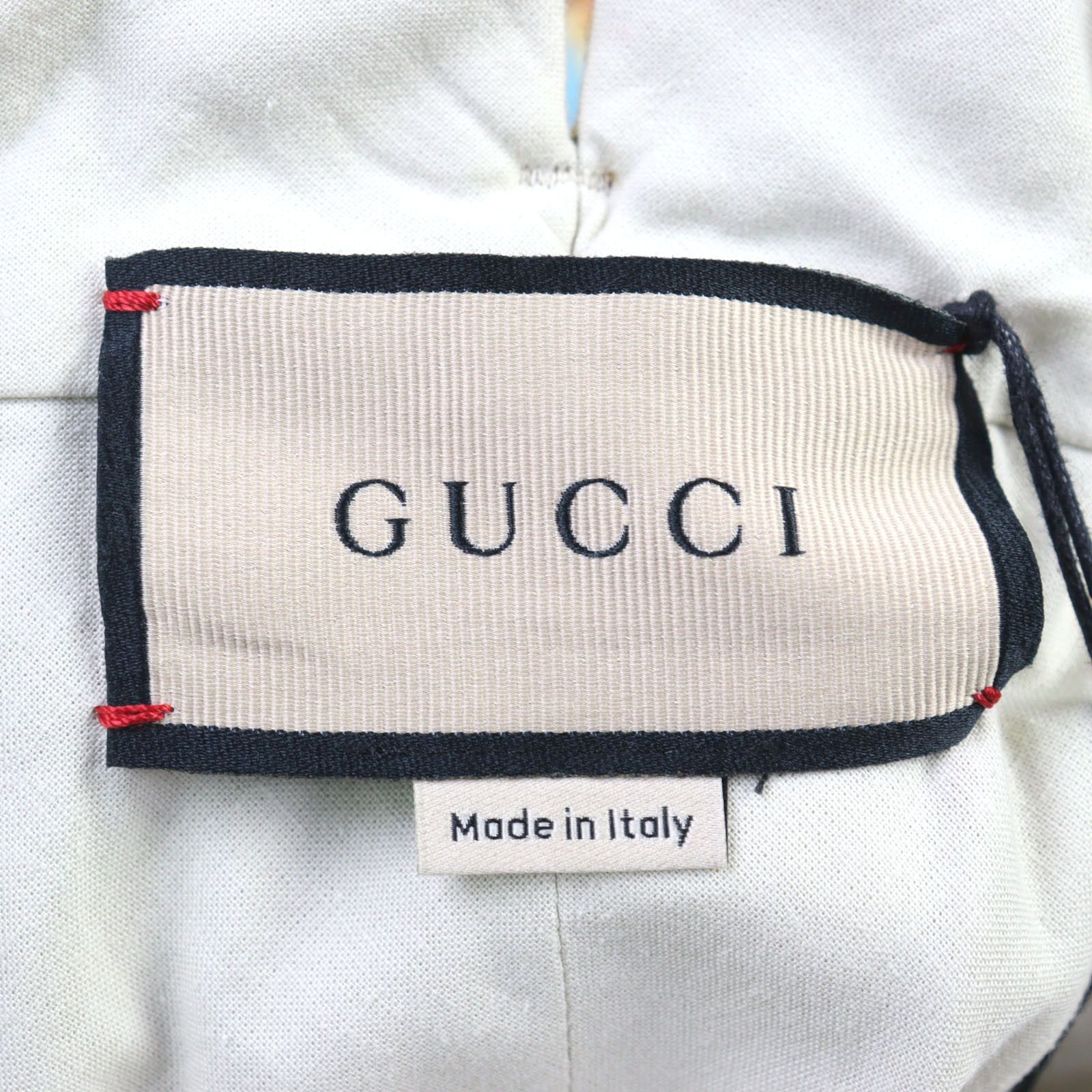 Gucci Gucci Gucci GG Kaleidoscope Equestrian-inspired Lamb Leather Pants Leather Pants 675277 Z8ASY DUTY FREE for USA Size ONE SIZE - 9 Thumbnail