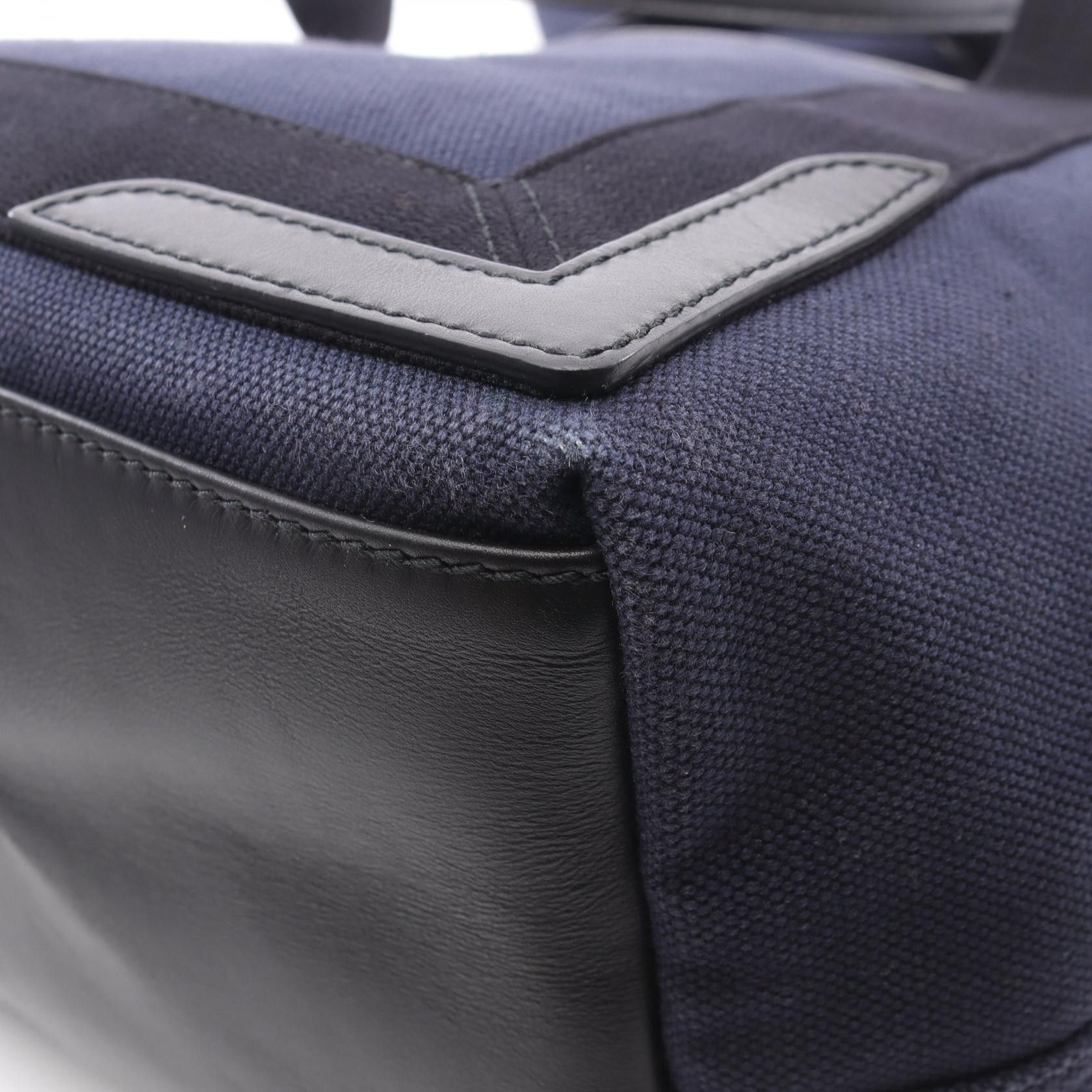 Balenciaga Balenciaga Balenciaga NAVY CABAS S Canvas Leather Tote Bag Canvas Tote Bag 339933 DUTY FREE for USA Size ONE SIZE - 6 Thumbnail