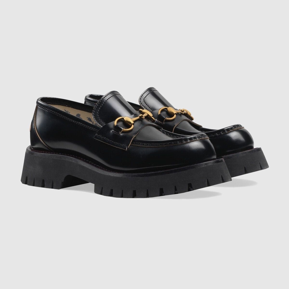 Gucci Gucci Horsebit Lug Sole Loafers SIZE 34 Size ONE SIZE - 2 Thumbnail