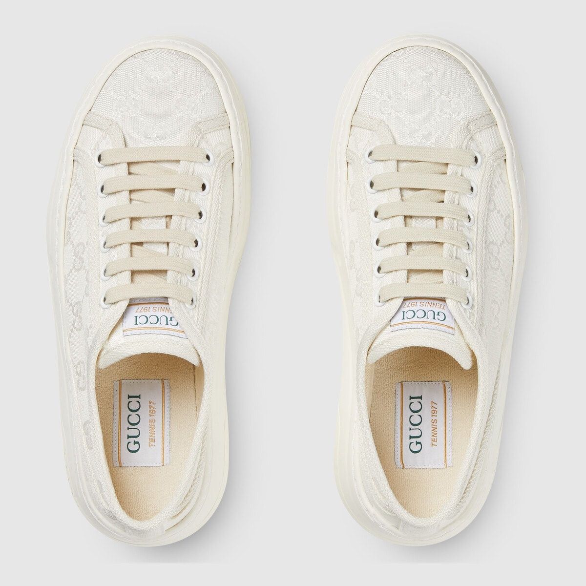 Gucci Gucci GG Canvas Sneakers SIZE 35 Size ONE SIZE - 4 Thumbnail