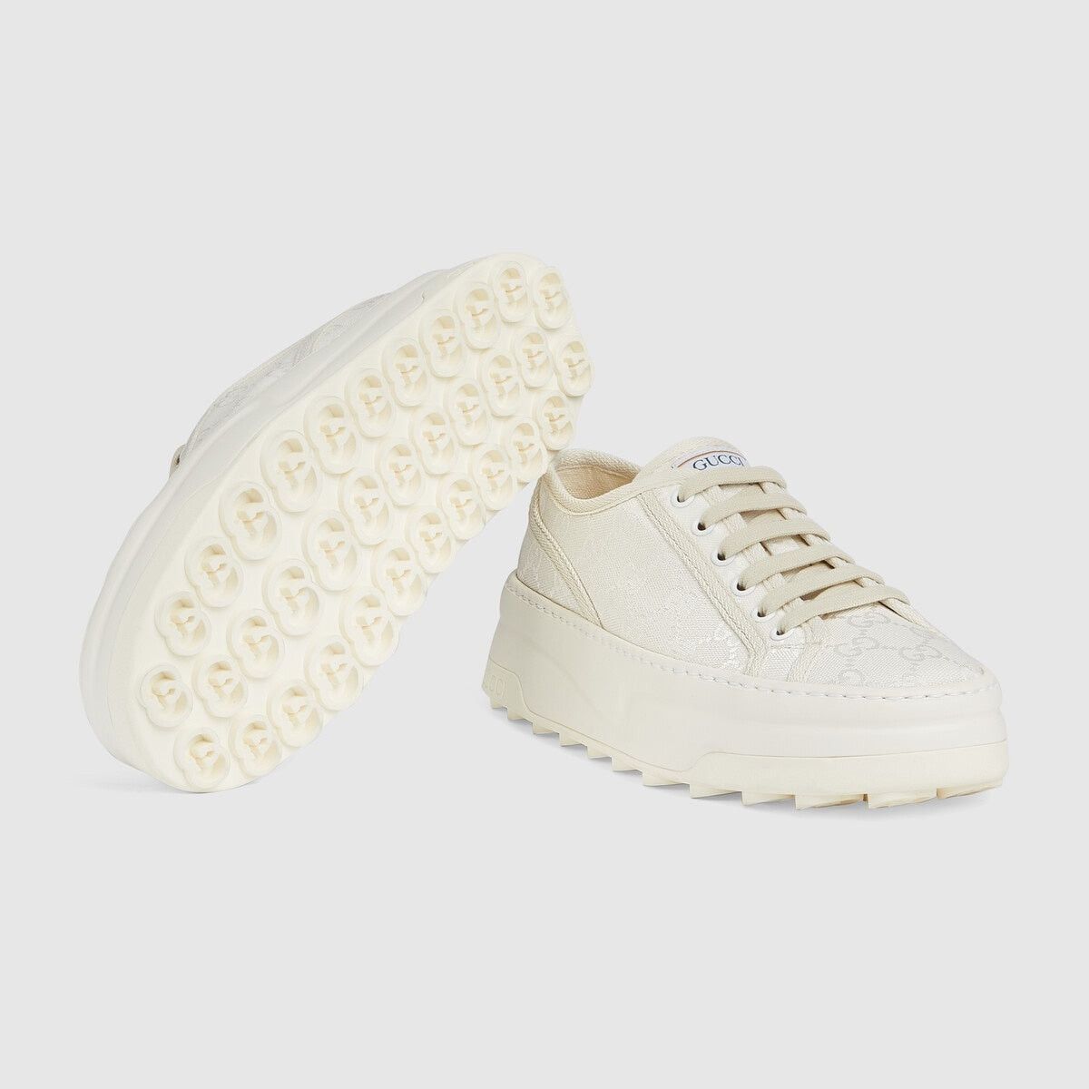 Gucci Gucci GG Canvas Sneakers SIZE 35 Size ONE SIZE - 3 Thumbnail