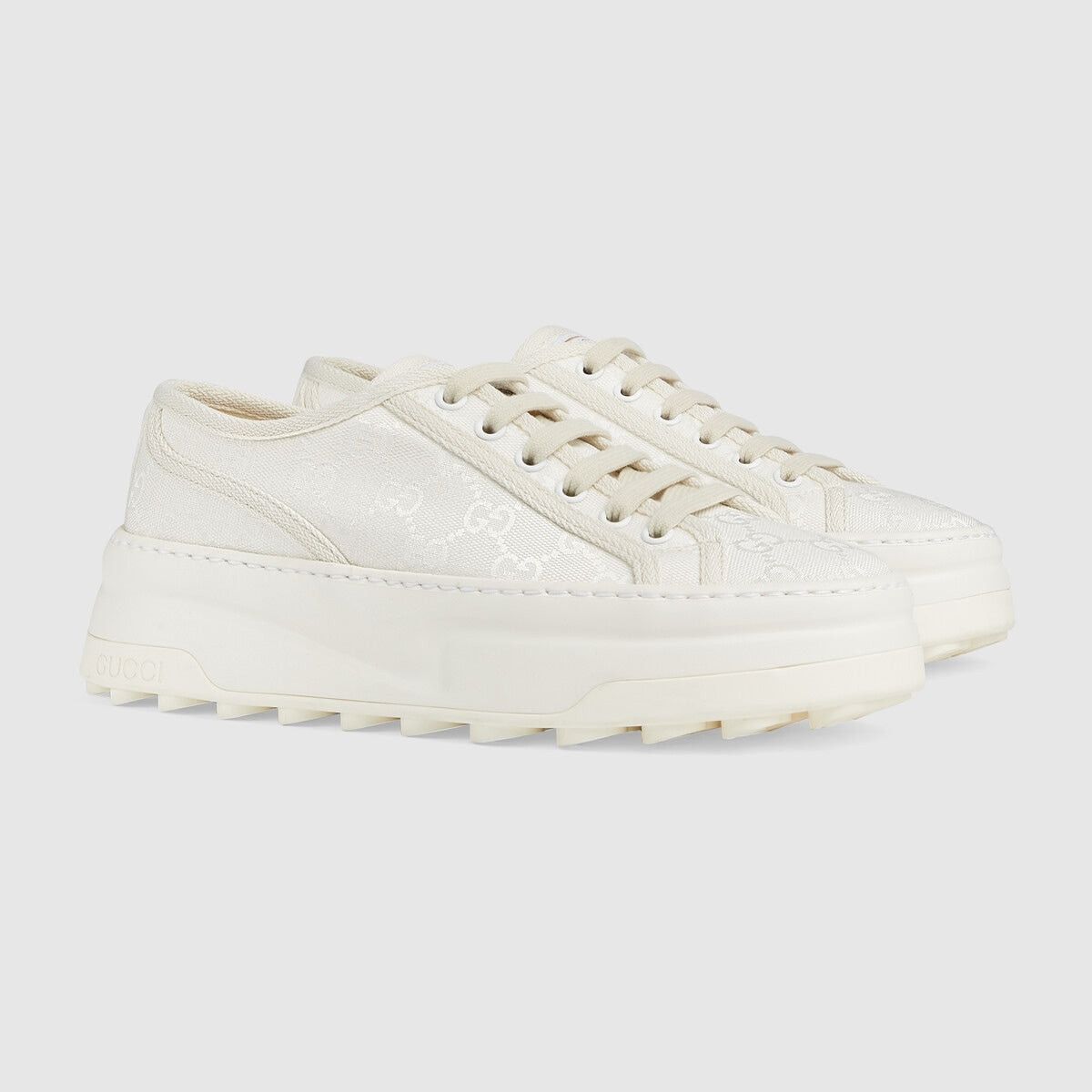 Gucci Gucci GG Canvas Sneakers SIZE 41 Size ONE SIZE - 2 Thumbnail