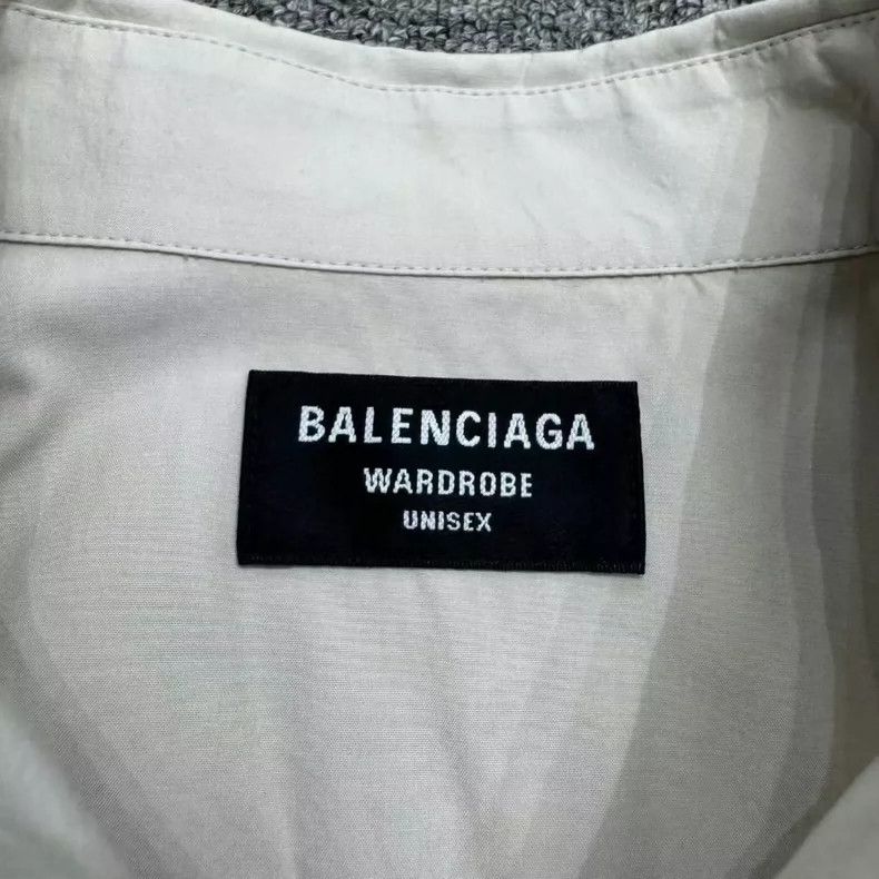 Balenciaga Balenciaga Double Hook Embroidered Shirt - dmc Size US M / EU 48-50 / 2 - 2 Thumbnail