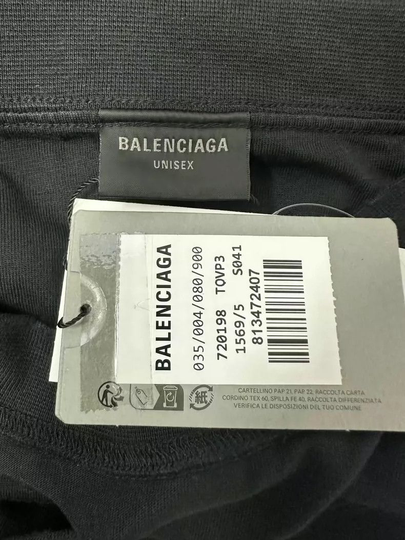 Balenciaga Balenciaga SS24 Logo Print Crewneck T-Shirt - dmc Size US L / EU 52-54 / 3 - 4 Thumbnail