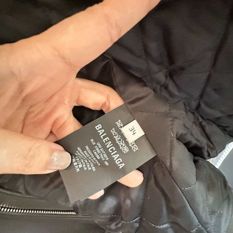Balenciaga Balenciaga Classic Leather Jacket - dmc Size US M / EU 48-50 / 2 - 7 Thumbnail