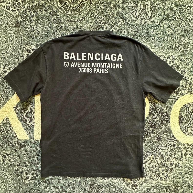 Balenciaga Balenciaga Oversized Short Sleeve T-shirt - dmc Size US XS / EU 42 / 0 - 3 Thumbnail