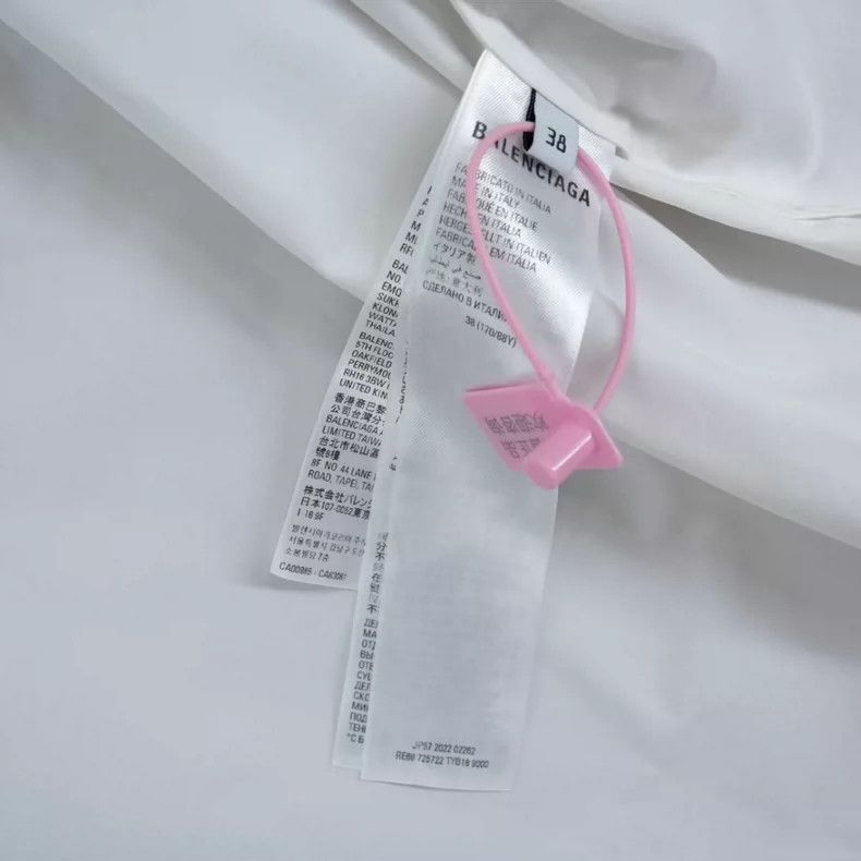 Balenciaga Balenciaga White Ink Letter Shirt - dmc Size US S / EU 44-46 / 1 - 6 Thumbnail