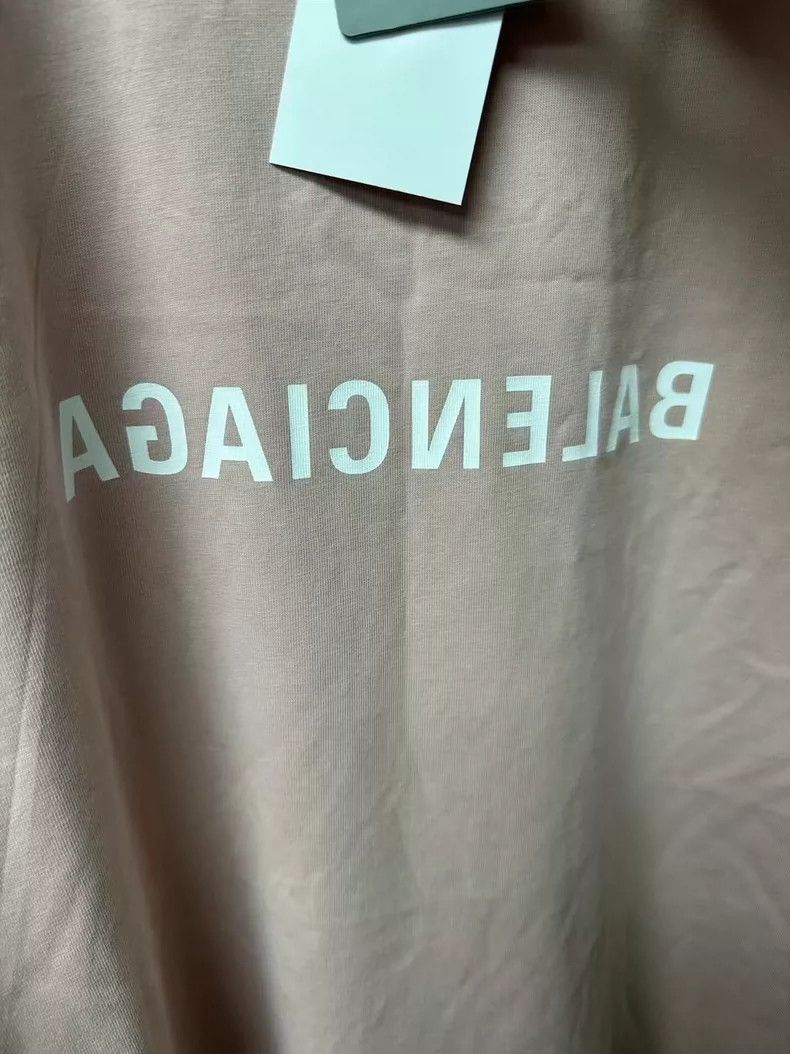 Balenciaga Balenciaga Logo Print Short Sleeve T-shirt - dmc Size US M / EU 48-50 / 2 - 3 Thumbnail