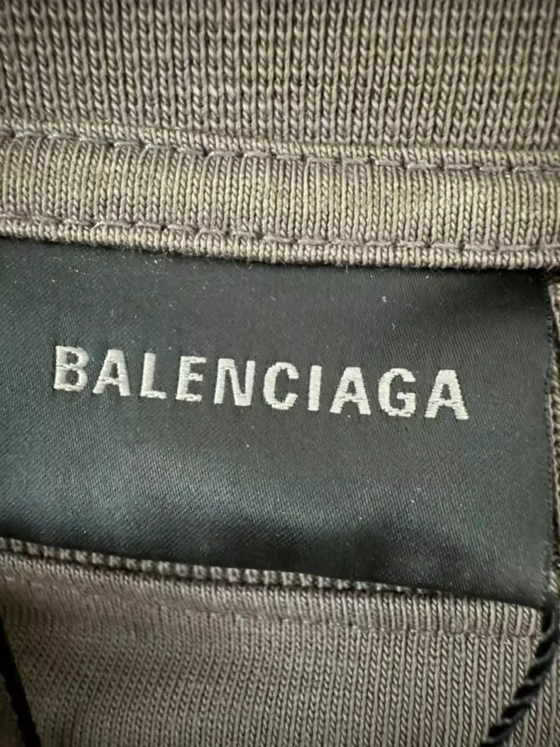 Balenciaga Balenciaga Gray Coke Tape Short Sleeve XS - dmc Size US XS / EU 42 / 0 - 3 Thumbnail